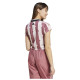 Adidas Γυναικεία κοντομάνικη μπλούζα Tiro Cut 3-stripes Baby Tee